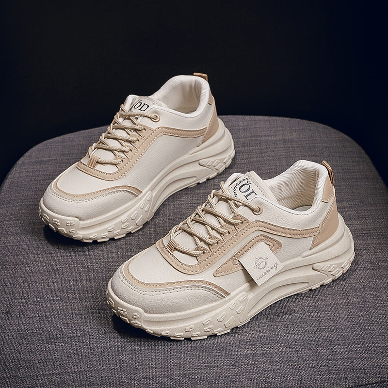 Damen Sportliche Sneaker mit stabiler Laufsohle und atmungsaktiver Oberflächenstruktur R&B