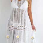 Damen gehäkeltes Strandkleid R&B 1779788034