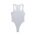 Damen Figurbetonter Body mit feinen Rippstrukturen R&B