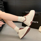 Damen Modische Plateau Sneakers mit komfortabler Dämpfung R&B