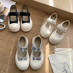 Damen Komfortable Velours-Sneaker mit Klettverschluss R&B