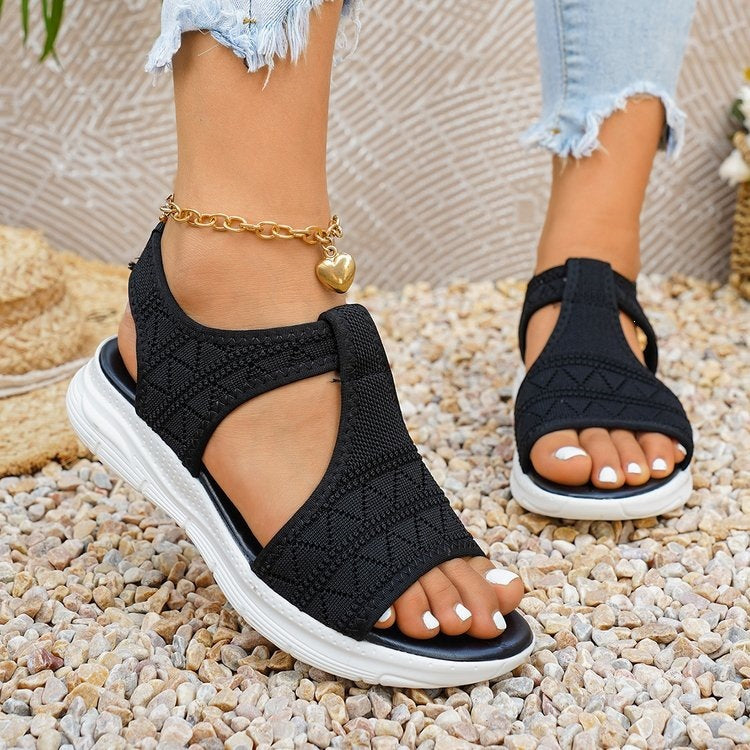 Damen Bequeme und atmungsaktive Freizeitsandalen R&B