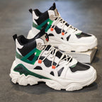 Damen Modische Sport Sneaker mit hohem Schaft und rutschfester Sohle