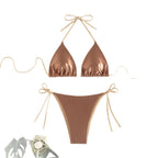 Damen Triangel-Bikini mit eleganten Schnüroptik R&B