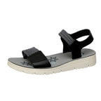 Damen Komfortable Freizeit-Sandalen mit verstellbaren Riemen und gepolsterter Sohle R&B