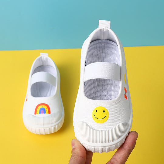 Damen leichte und atmungsaktive Laufsohlen-Schuhe mit Erdbeermuster R&B