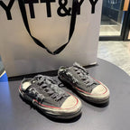 Damen Sneakers mit Vintage-Washed Look und lässigem Design R&B