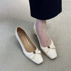 Damen elegante Blockabsatz-Pumps mit modischem Riemchen