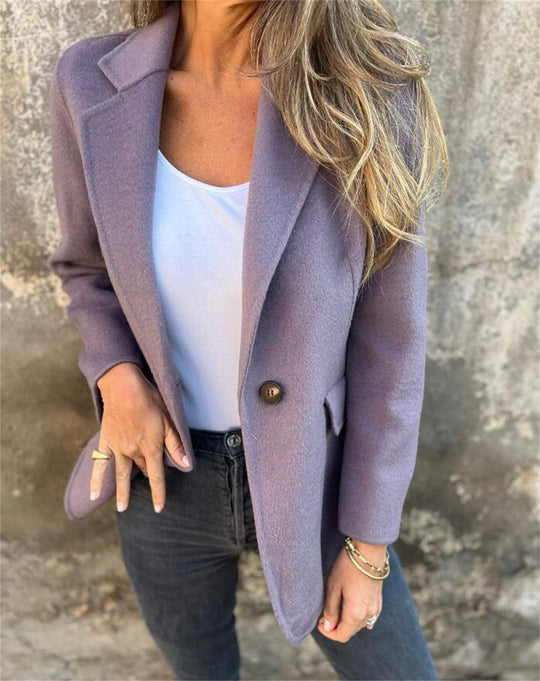Damen modische Wollblazer R&B
