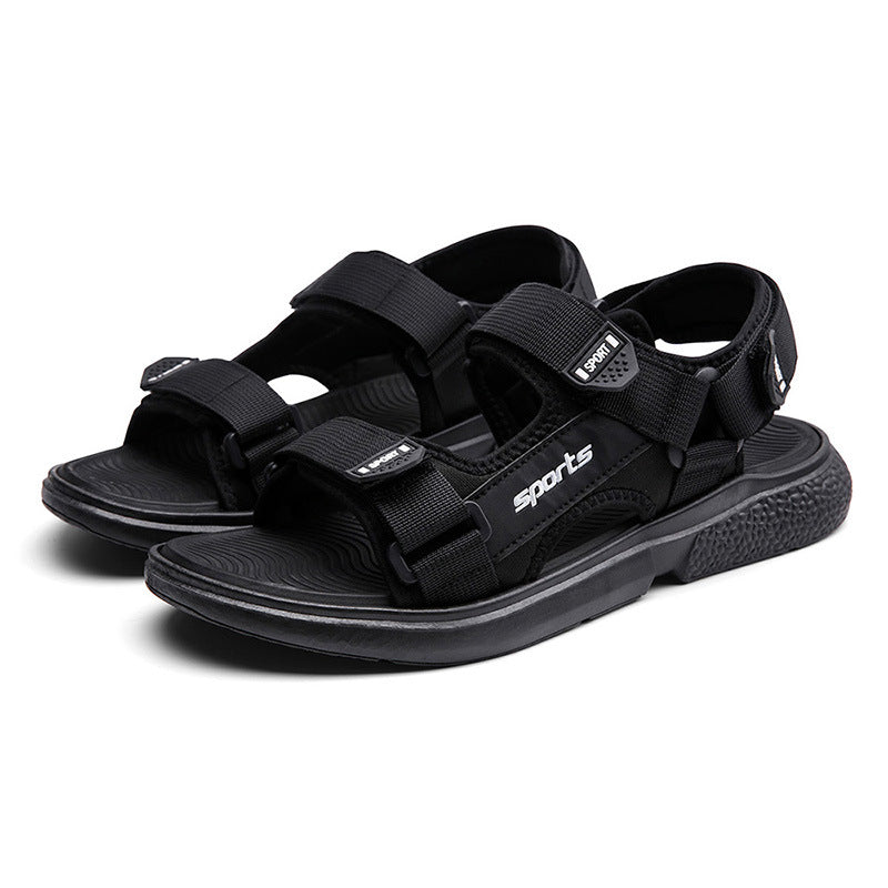 Damen Bequeme und vielseitige Freizeitsandalen mit verstellbaren Riemen R&B