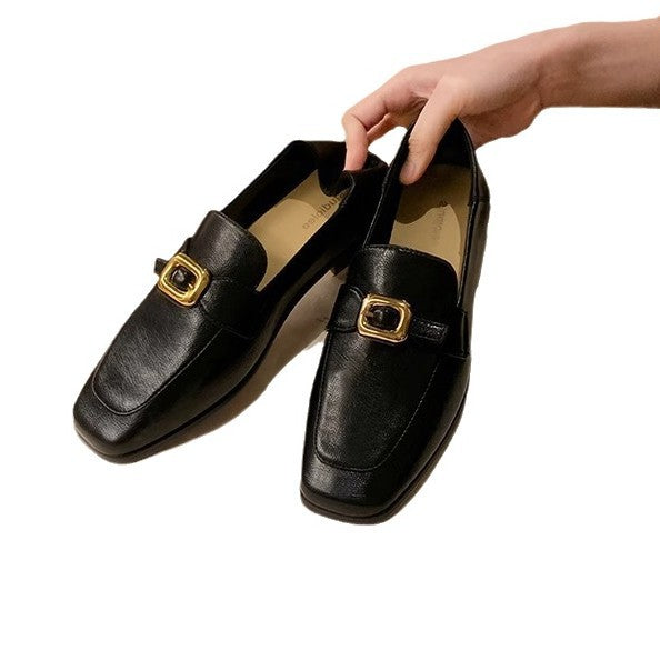 Damen Mokassins mit elegantem Schnallenakzent und komfortablem Fußbett