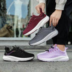 Damen Sportliche Leichtgewicht Laufschuhe mit atmungsaktiver Mesh-Oberfläche R&B