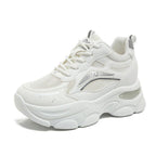 Damen atmungsaktive Komfort-Sneaker mit dämpfender Sohle R&B