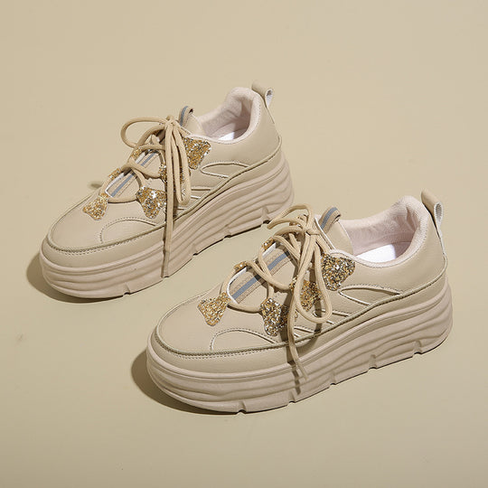 Damen Fashionable Plateau Sneakers R&B