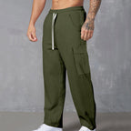 Herren Cargohose mit elastischem Bund und praktischen Taschen R&B