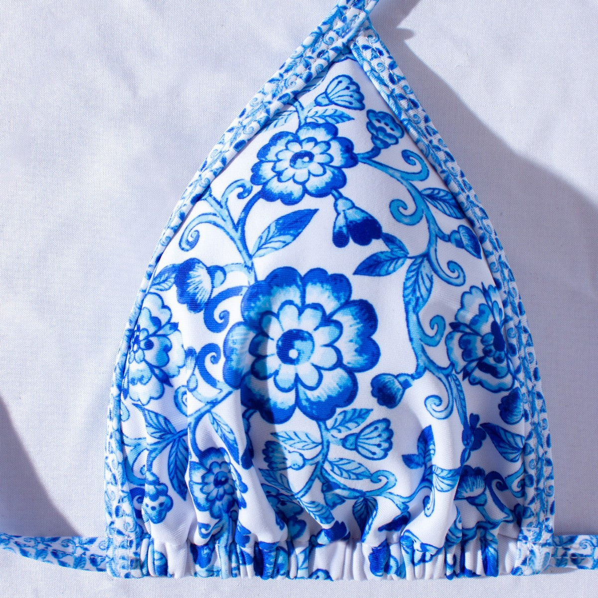 Damen Triangle-Bikini mit boho-inspiriertem floralen Muster