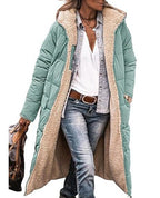 R&B | Langer Gesteppter Puffer-Mantel