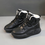 Damen Hohe Winter Sneakers mit warmem Innenfutter und rutschfester Sohle R&B