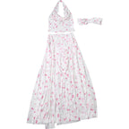 Damen Zweiteiler-Set mit floralen Details und luftigem Design R&B