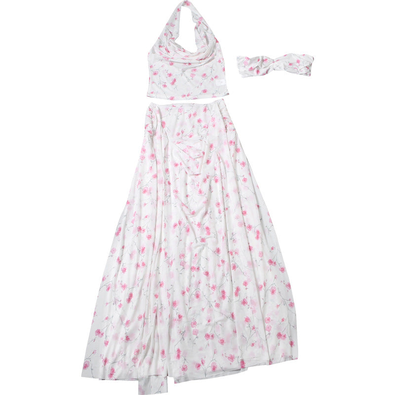 Damen Zweiteiler-Set mit floralen Details und luftigem Design R&B
