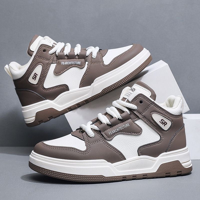 Damen sportliche High-Top Sneakers R&B