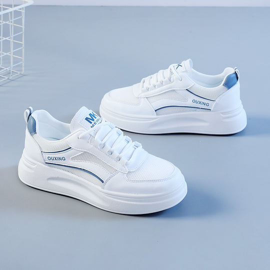 Damen modische Sneaker mit atmungsaktivem Obermaterial und dämpfender Sohle R&B