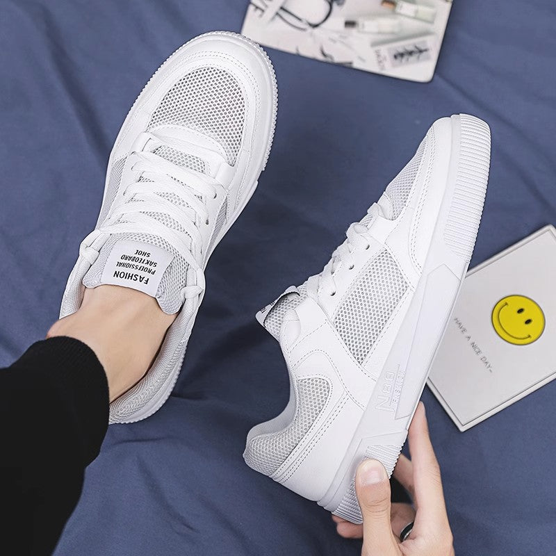 Damen Sportliche Sneakers mit atmungsaktivem Mesh-Obermaterial und robustem Sohlenprofil R&B