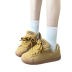 Damen Sneaker aus hochwertigem Wildleder mit weicher Dämpfung