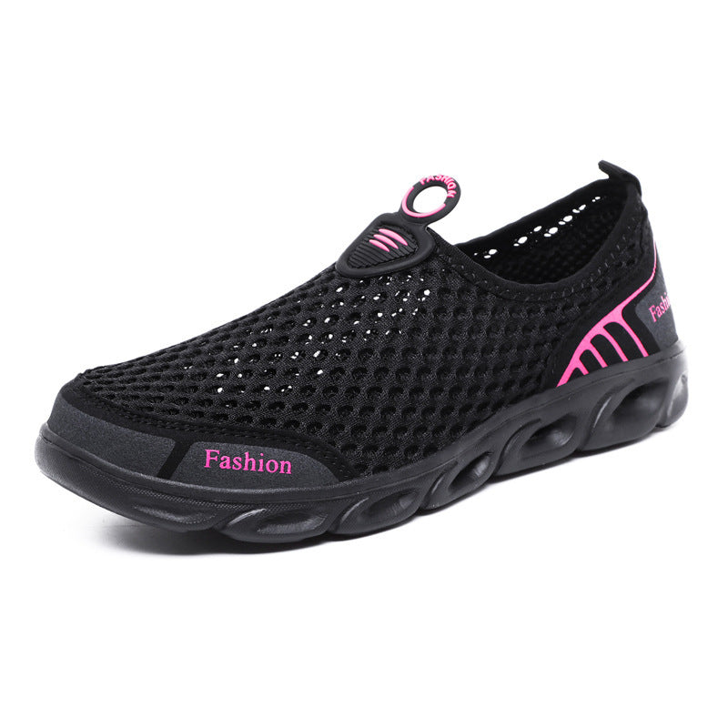Damen Sportliche Mesh-Schuhe mit flexibler Sohle und atmungsaktiver Oberflächenstruktur R&B