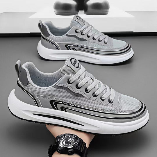 Damen Sportliche Sneakers mit atmungsaktiver Mesh-Oberfläche und stabiler Laufsohle R&B