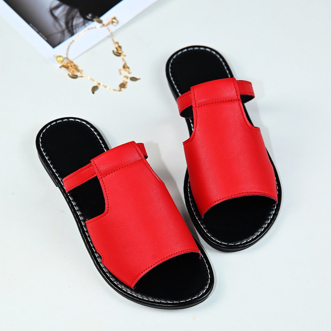 Damen elegante Freizeitsandalen mit modischem Riemchen-Design R&B
