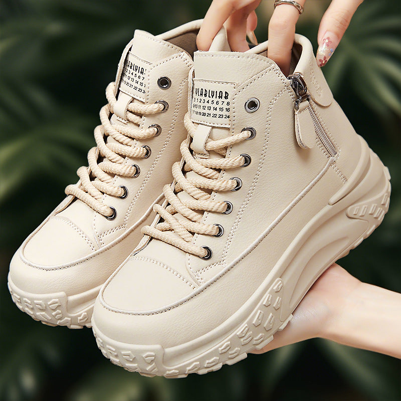 Damen Hochformatige Sneaker mit praktischer Reißverschlussseite R&B
