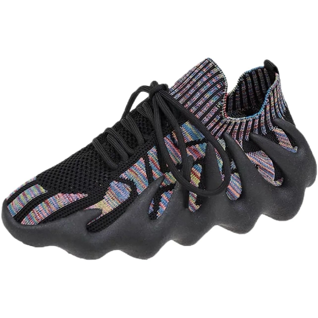 Damen Modische Sneaker mit innovativem Stretch-Obermaterial und rutschfester Sohle R&B