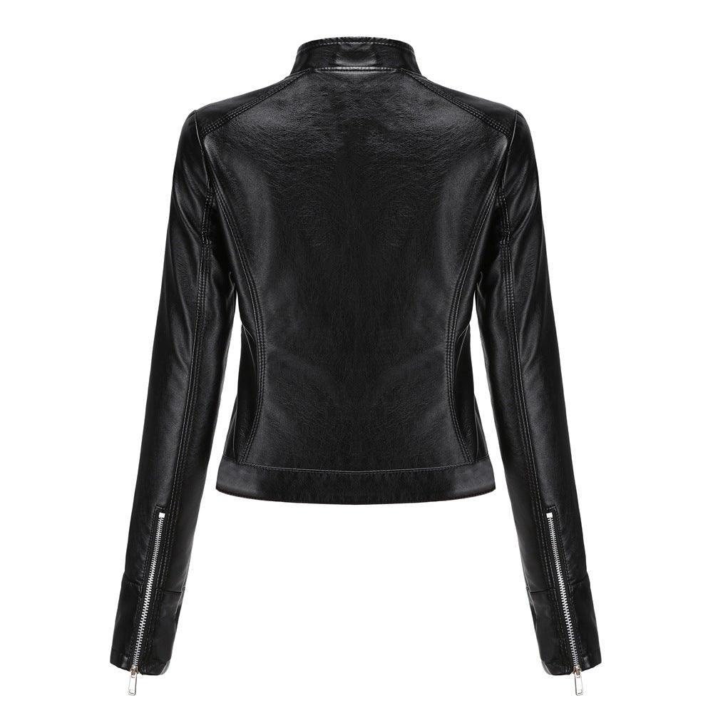 Damen Bikerjacke mit modernem Schnitt R&B