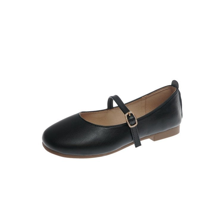 Damen elegante Ballerinas mit Schnallen-Detail R&B