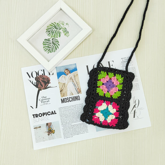 Damen Handgefertigte Häkel-Tasche R&B 1779787760