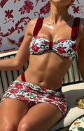 Damen Bikini-Set mit floralem Design R&B