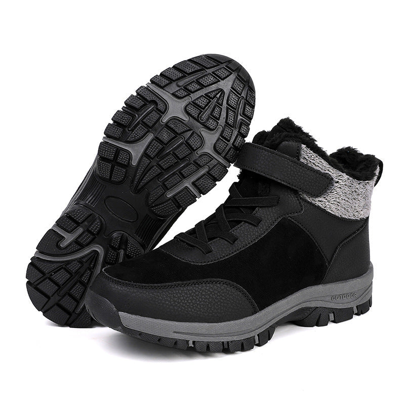 Damen Bequeme und warme Winterstiefel mit rutschfester Sohle