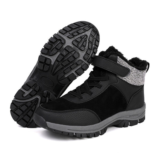 Damen Bequeme und warme Winterstiefel mit rutschfester Sohle R&B
