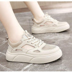 Damen Sportliche Sneakers mit atmungsaktiver Mesh-Oberfläche und innovativem Sohlenprofil