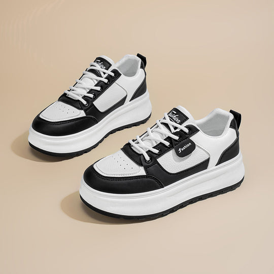 Damen Sportliche Plattform Sneakers mit extra dämpfender Laufsohle und flexibler Passform R&B