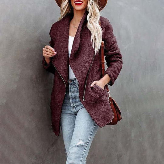 R&B | Sherpa Jacke Polyester Weich, Warm