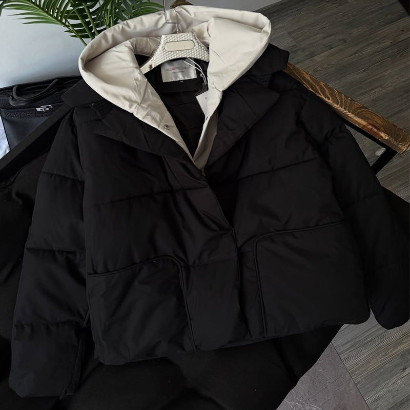 Damen Steppjacke mit großzügiger Kapuze und modernem Schnitt R&B
