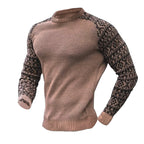 Herren Strickpullover mit grafischem Muster R&B