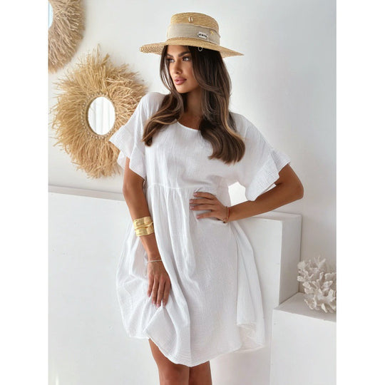 Damen Breezy A-Linie Mini Kleid R&B