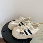 Damen Komfortable Sneaker mit innovativem Schnürsystem und dämpfender Sohle