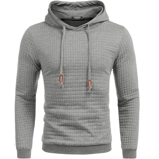 Herren Kapuzenpullover mit strukturiertem Design und komfortablem Schnitt R&B