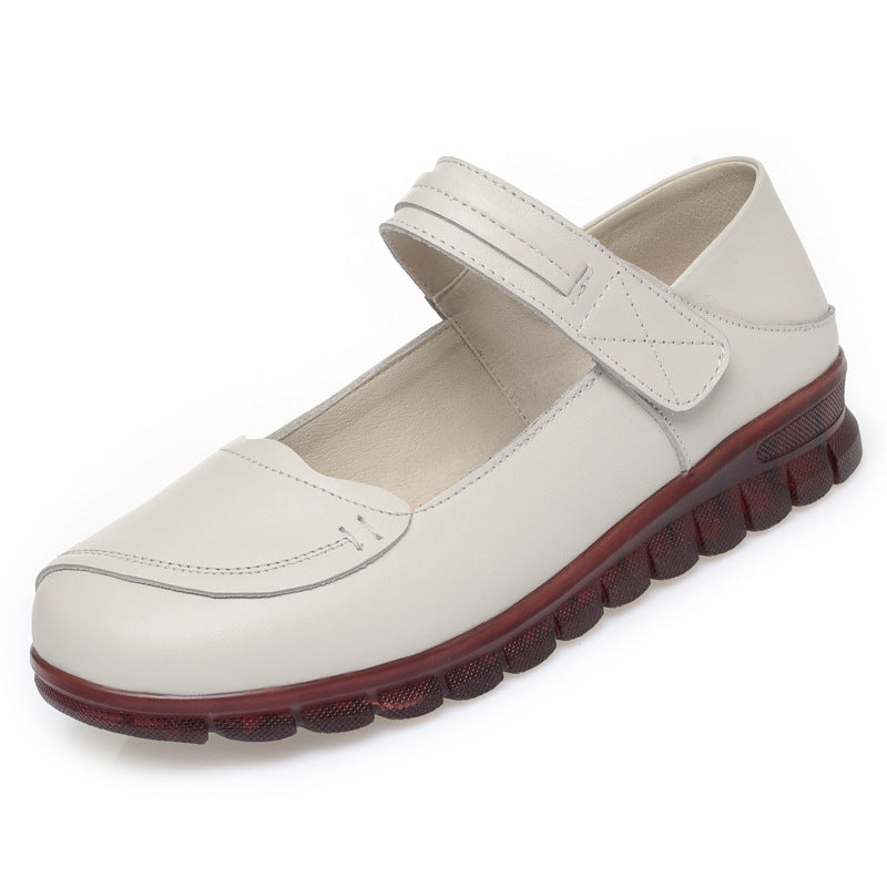 Damen Komfortable Mary Jane Slipper mit verstellbarem Riemen und ergonomischem Fußbett R&B