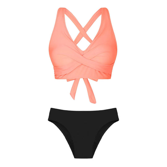 Damen Zweiteiliger Badeanzug mit floralem Design R&B