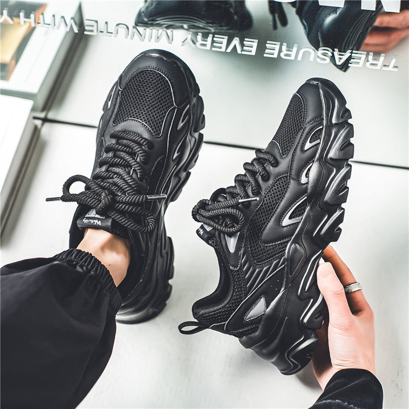 Damen Modische Sneakers mit stoßdämpfendem Design und atmungsaktiver Mesh-Oberfläche